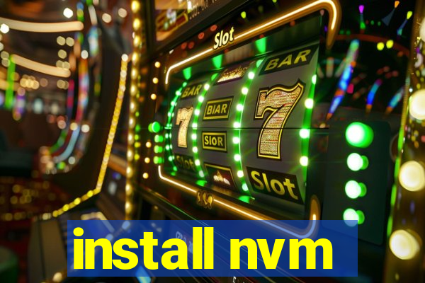 install nvm